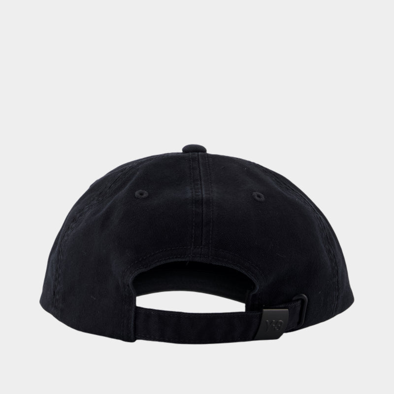 Casquette - Y-3 - Coton - Noir