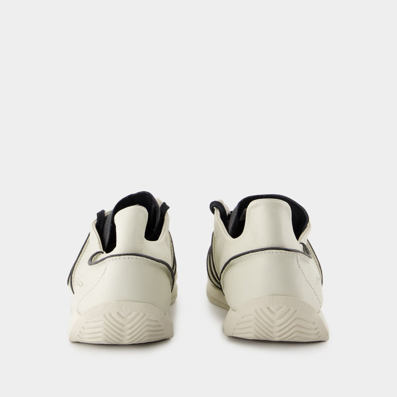 Sneakers Country - Y-3 - Cuir - Blanc