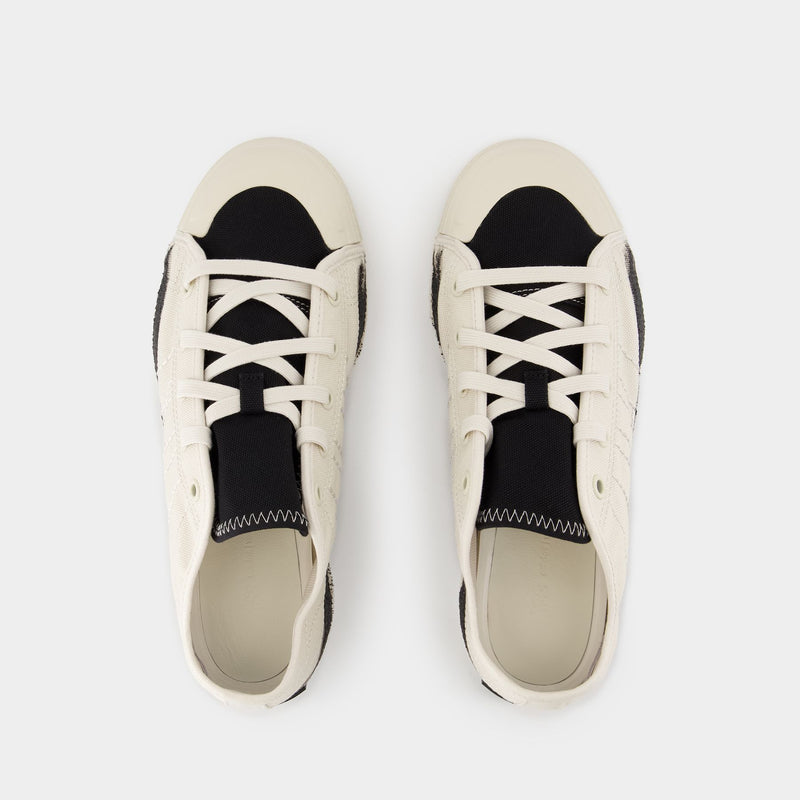 Sneakers Nizza Lo - Y-3 - Textile - Blanc