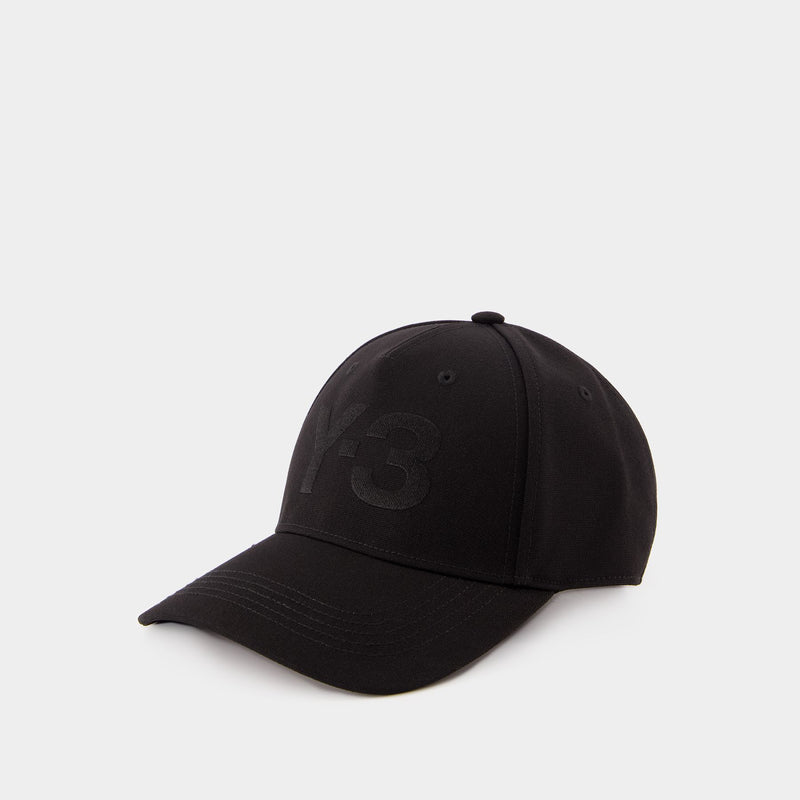 Casquette - Y-3 - Synthétique - Noir