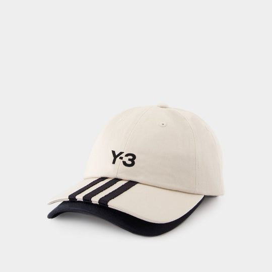 Casquette - Y-3 - Coton - Blanc
