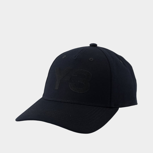 Casquette - Y-3 - Coton - Noir