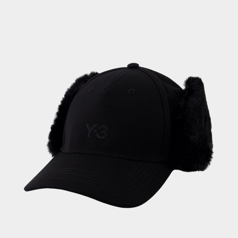Bonnet - Y-3 - Synthétique - Noir