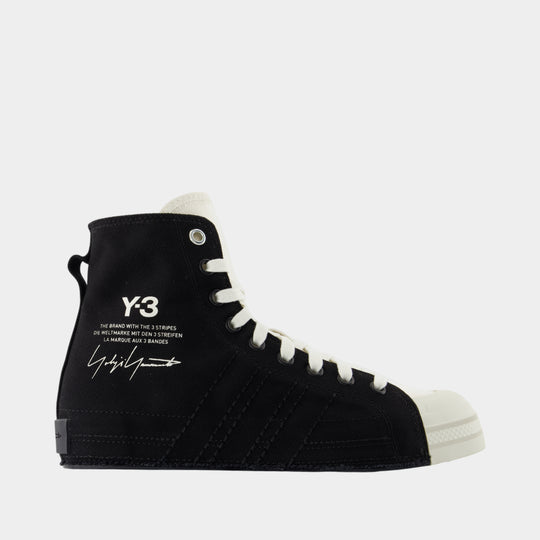 Sneakers Nizza Hi - Y-3 - Toile - Noir