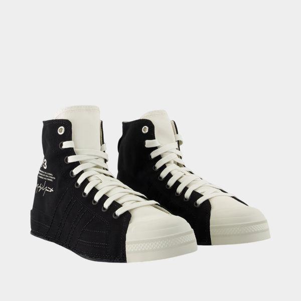 Sneakers Nizza Hi - Y-3 - Toile - Noir