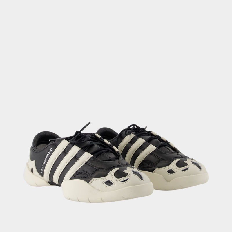 Sneakers - Y-3 - Cuir - Noir