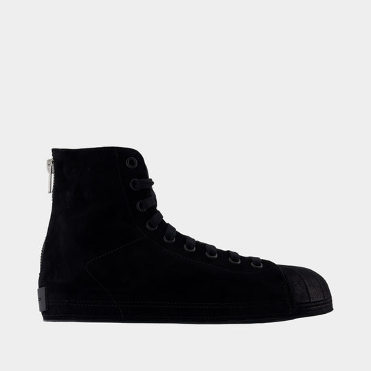 Sneakers Nizzastar Hi - Y-3 - Cuir - Noir
