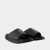 Sandales - Y-3 - Cuir - Noir
