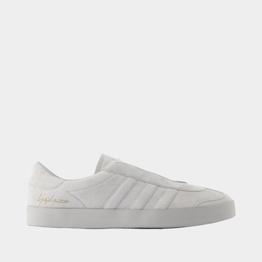 Sneakers  Gazelle - Y-3 - Cuir - Gris