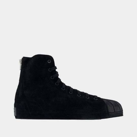 Sneakers  Nizzastar Hi - Y-3 - Cuir - Noir