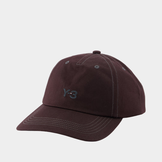 Casquette Dad - Y-3 - Synthétique - Bordeaux
