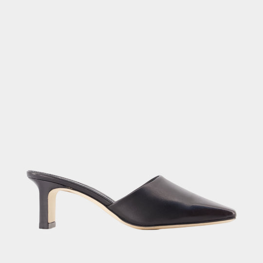 Mules Blithe - Aeyde - Cuir - Noir