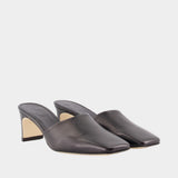 Mules Blithe - Aeyde - Cuir - Noir