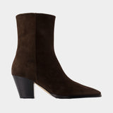 Bottines Hedvig - Aeyde - Cuir - Marron Foncé