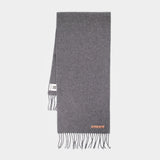 Écharpe - Acne Studios - Laine - Gris