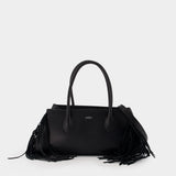 Sac Porté Épaule Fringe Honey 40 - Amiri - Cuir - Noir