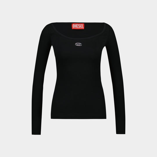 T-Shirt T-Bal-Od - DIESEL - Coton - Noir