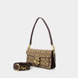Sac Porté Épaule Soft Tabby 26 - Coach - Coton - Kaki