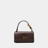 Sac À Main The Mini Dual Top Handle - Marc Jacobs - Cuir - Marron