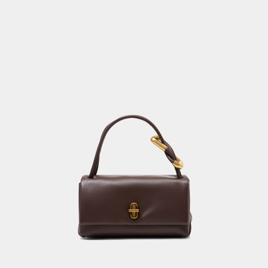 Sac À Main The Mini Dual Top Handle - Marc Jacobs - Cuir - Marron