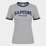 T-Shirt Sabond Ss 15318 - SAMSØE SAMSØE - Coton - Gris