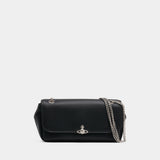 Sac À Bandoulière Chain - Vivienne Westwood - Synthétique - Noir