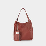 Sac Porté Épaule Lottie  Large - Vivienne Westwood - Cuir - Noir