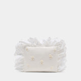 Pochette Pillowcase - Simone Rocha - Synthétique - Ivoire