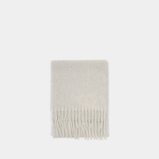 Écharpe Firny - Isabel Marant - Laine - Gris