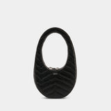 Sac À Main Mini Swipe - Coperni - Cuir - Marron