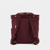 Sac À Dos Virginia - Tory Burch - Viscose - Rouge