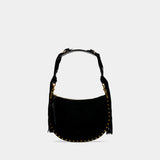 Sac Porté Épaule Oskan Soft Zip - Isabel Marant - Cuir - Noir