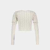 Cardigan Ella - Vivienne Westwood - Coton - Ivory