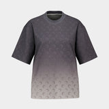 T-Shirt Faded Moon Relaxed - Marine Serre - Coton - Gris