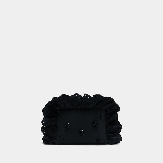 Pochette Pillowcase Clutch - Simone Rocha - Synthétique - Noir