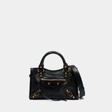 Sac À Main Le City - Balenciaga - Cuir - Noir