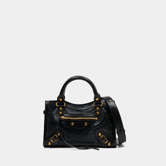 Sac À Main Le City - Balenciaga - Cuir - Noir