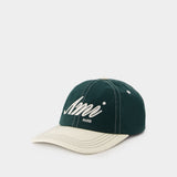Casquette Ami - AMI Paris - Coton - Kaki