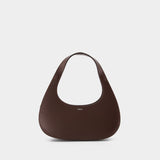 Sac Porté Épaule Loop Swipe - Coperni - Cuir - Marron