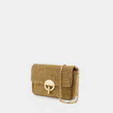 Sac À Bandoulière Moon Moyen - Vanessa Bruno - Laine - Beige