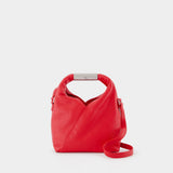 Sac À Main Japanese Small - MM6 Maison Margiela - Cuir - Rouge
