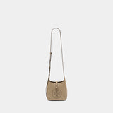 Sac Porté Épaule Miller Swing - Tory Burch - Cuir - Beige