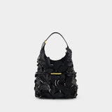 Sac À Main Sphynx Mini - Balmain - Cuir - Noir