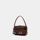 Sac Porté Épaule Camero Party Belts - Acne Studios - Cuir - Marron