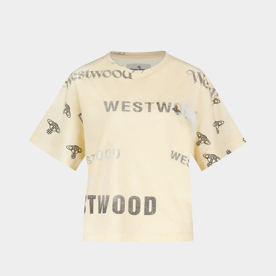 T Shirt Box - Vivienne Westwood - Coton - Jaune