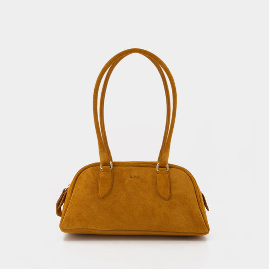 Sac Porté Épaule Paloma Small - A.P.C. - Cuir - Camel