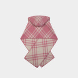 Écharpe Mu Tbar Check Hooded - Burberry - Laine - Rose