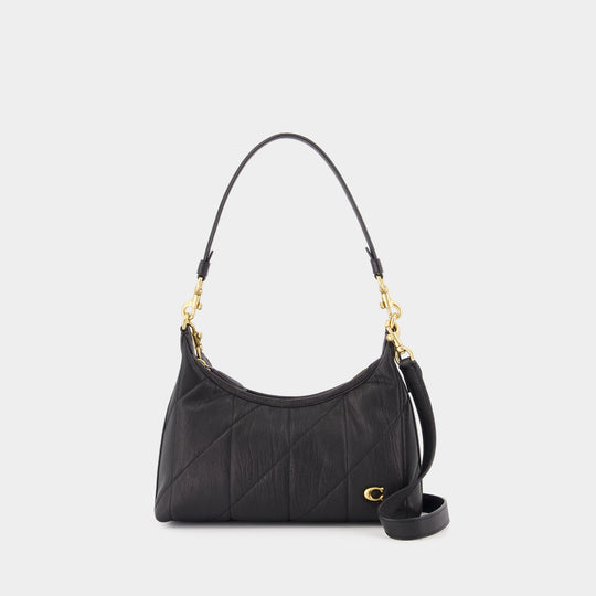 Sac Porté Épaule Soft Quilted Juliet 25 - Coach - Cuir - Noir
