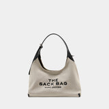 Sac Porté Épaule The Belted Sack - Marc Jacobs - Coton - Gris