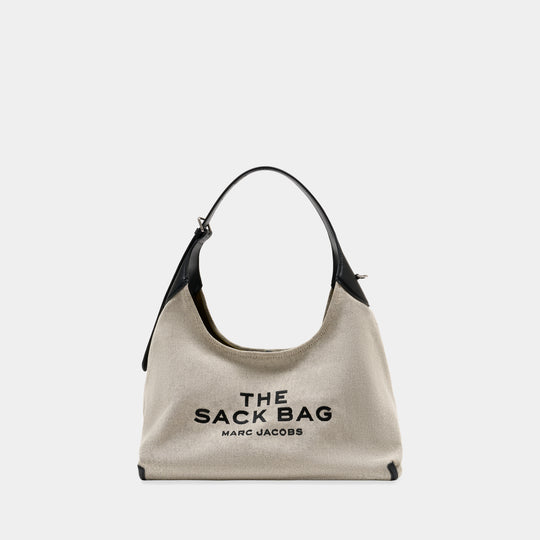 Sac Porté Épaule The Belted Sack - Marc Jacobs - Coton - Gris